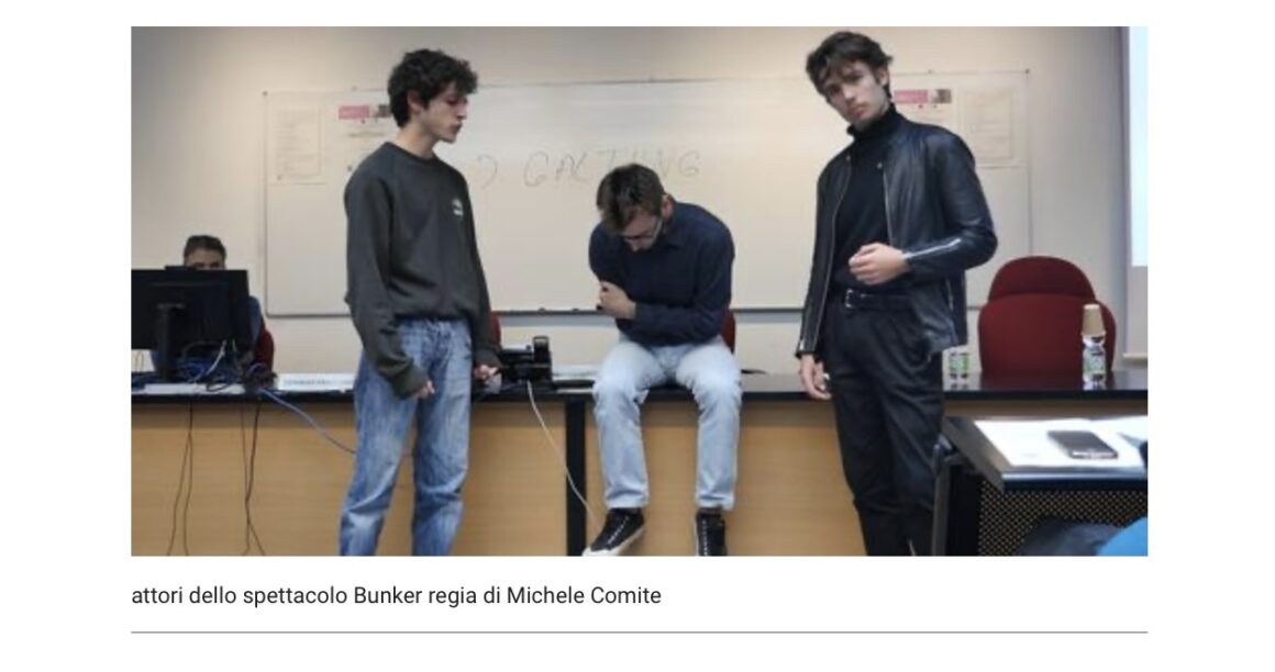 BUNKER arriva all’università di Sociologia di Trento